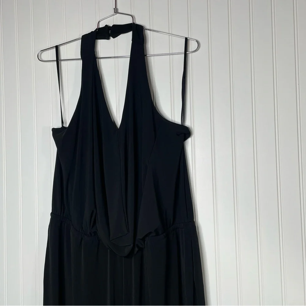 INC International Concepts Cowl Halter Jumpsuit